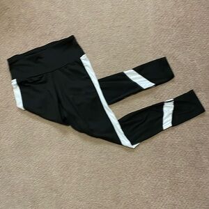 Colorblock Black & White Leggings